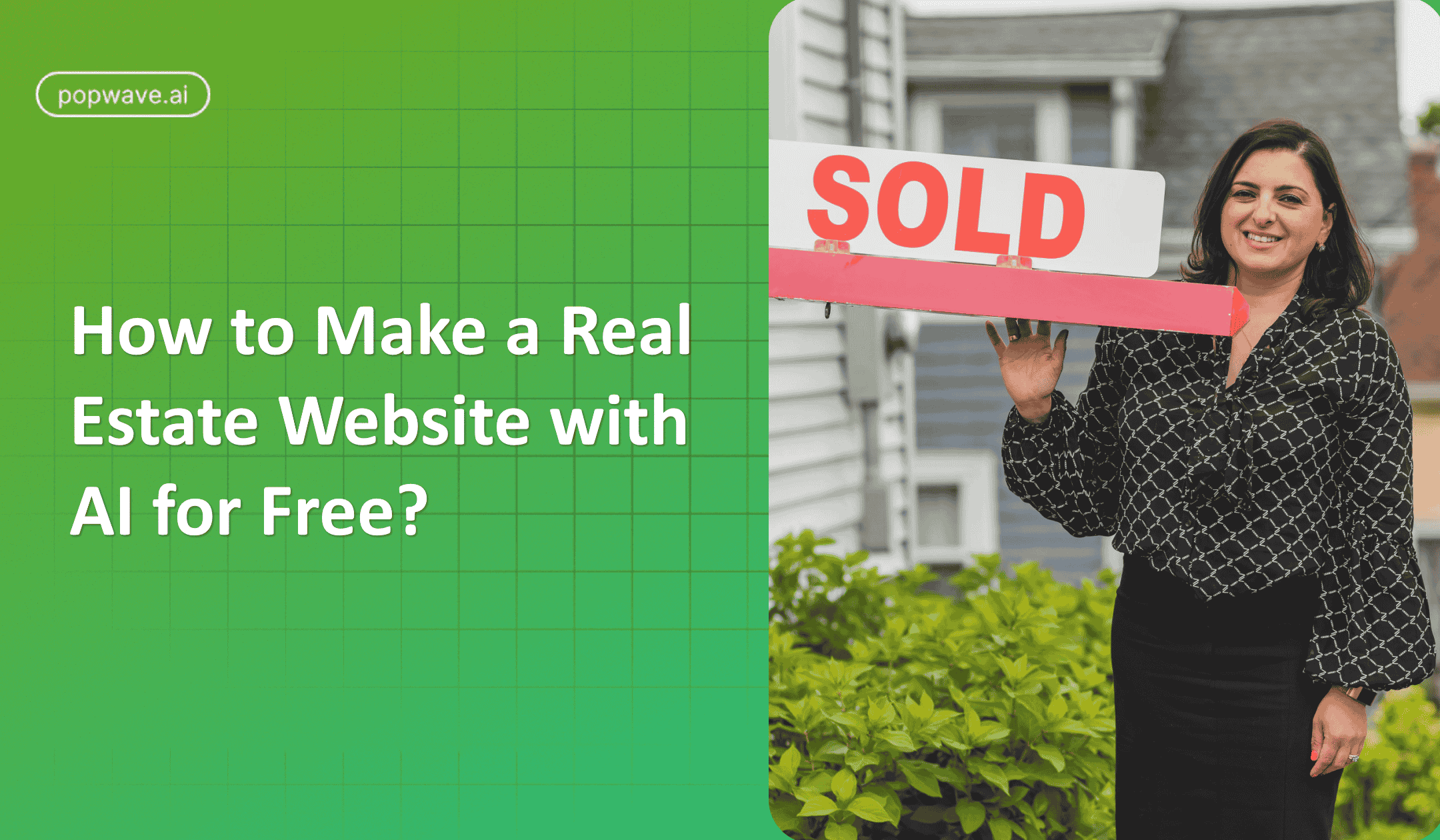 How to Make a Real Estate Website with AI for Free?