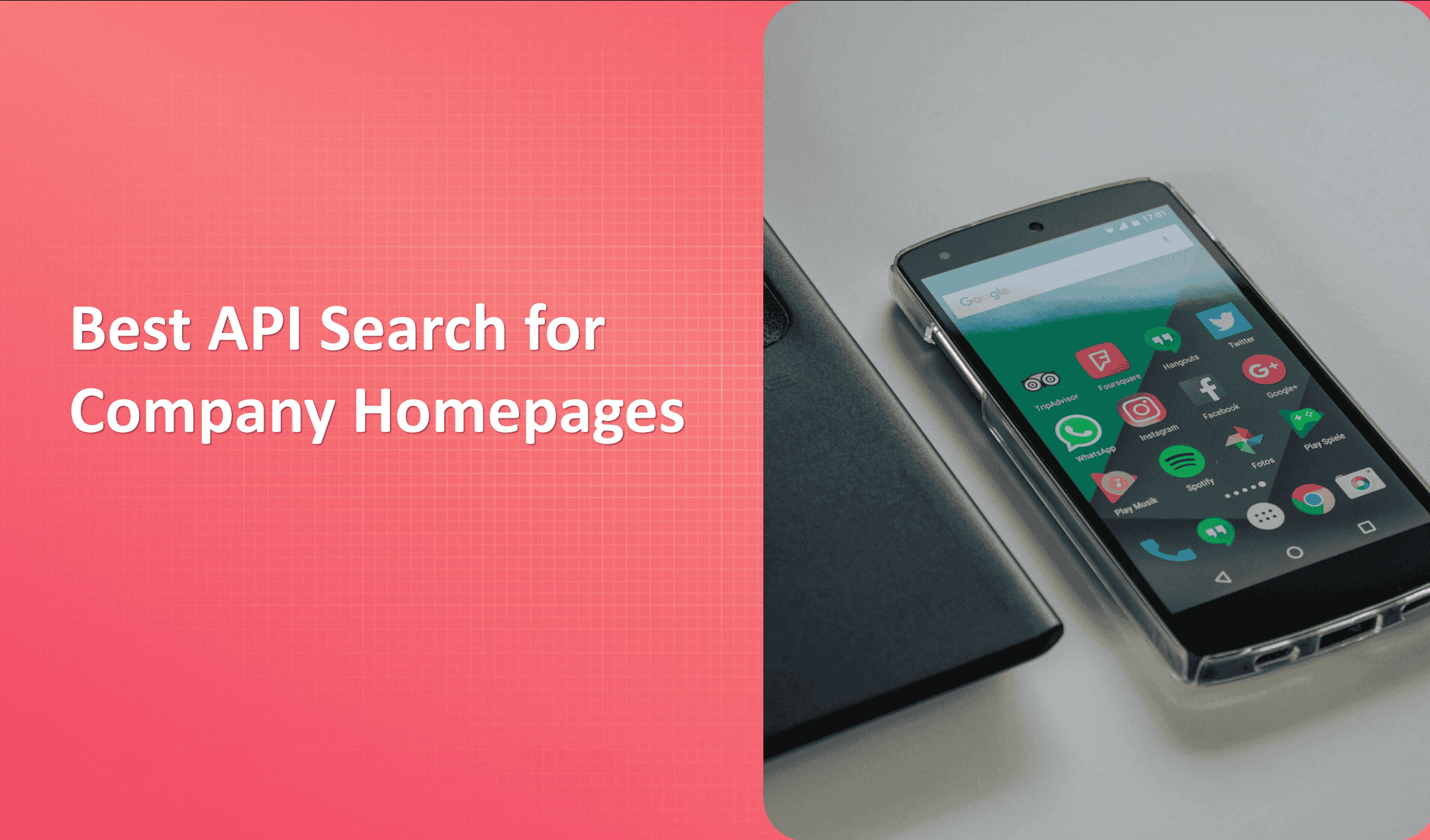 Best API Search for Company Homepages in 2026